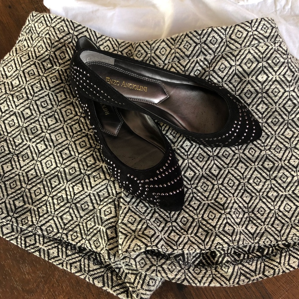 Enzo Angiolini Black suede shoes
